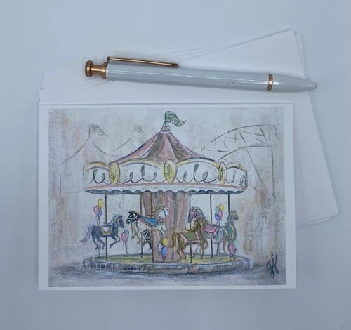 Carousel Note Cards