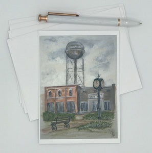 "Collierville Town Square" Note Cards